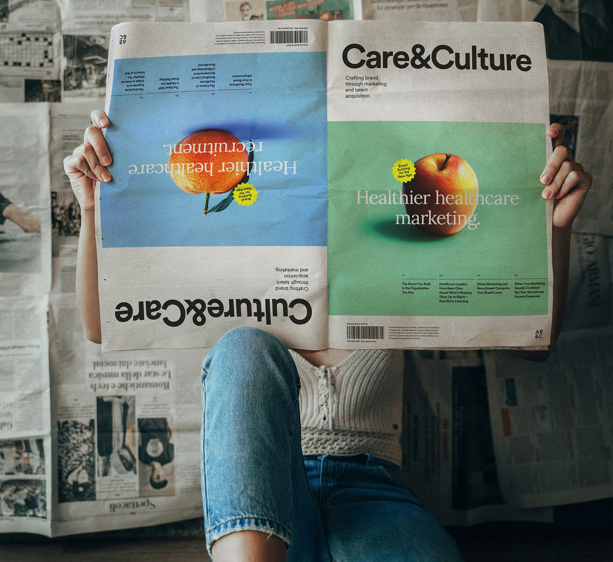 Recruitment. Brand. One healthy publication.