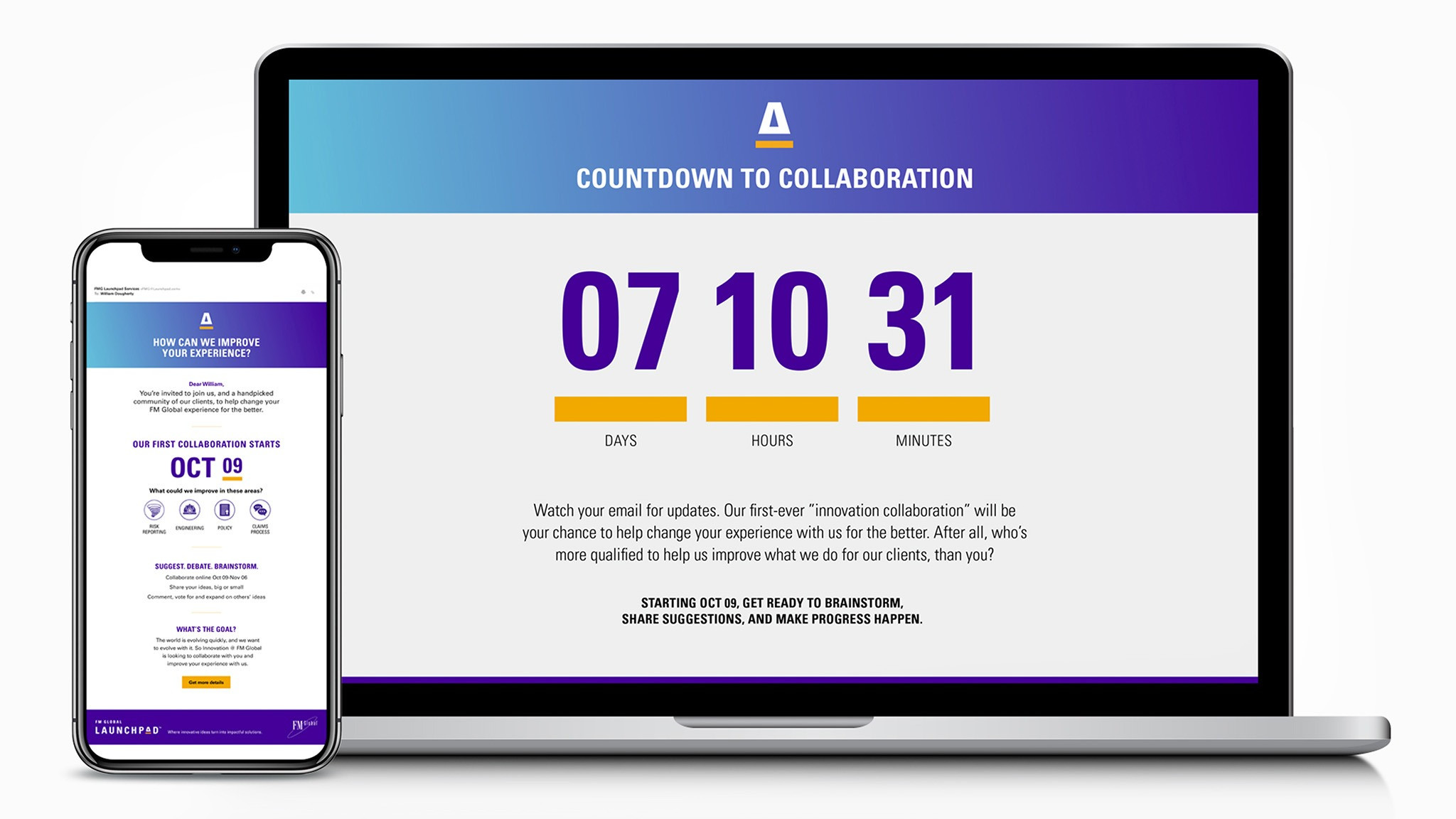 FM Launchpad website