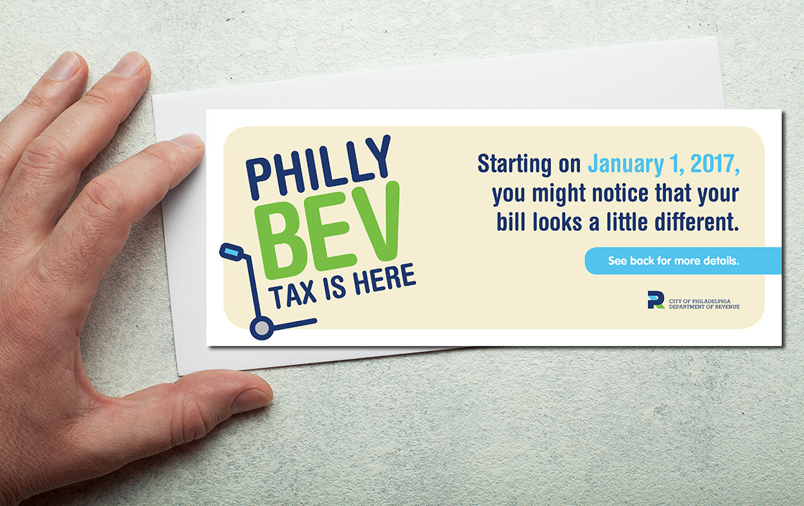 Philly Bev Tax bill stuffer