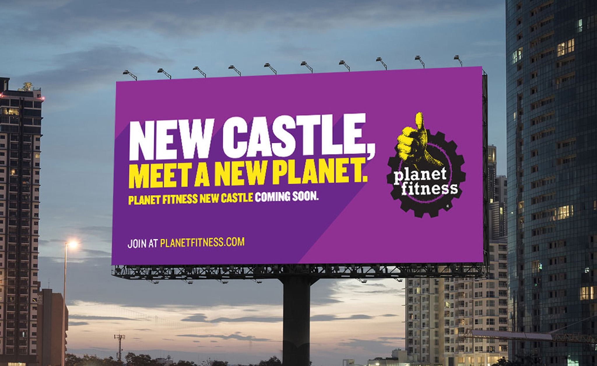 Planet Fitness billboard