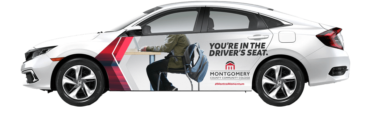 MontCo car wrap