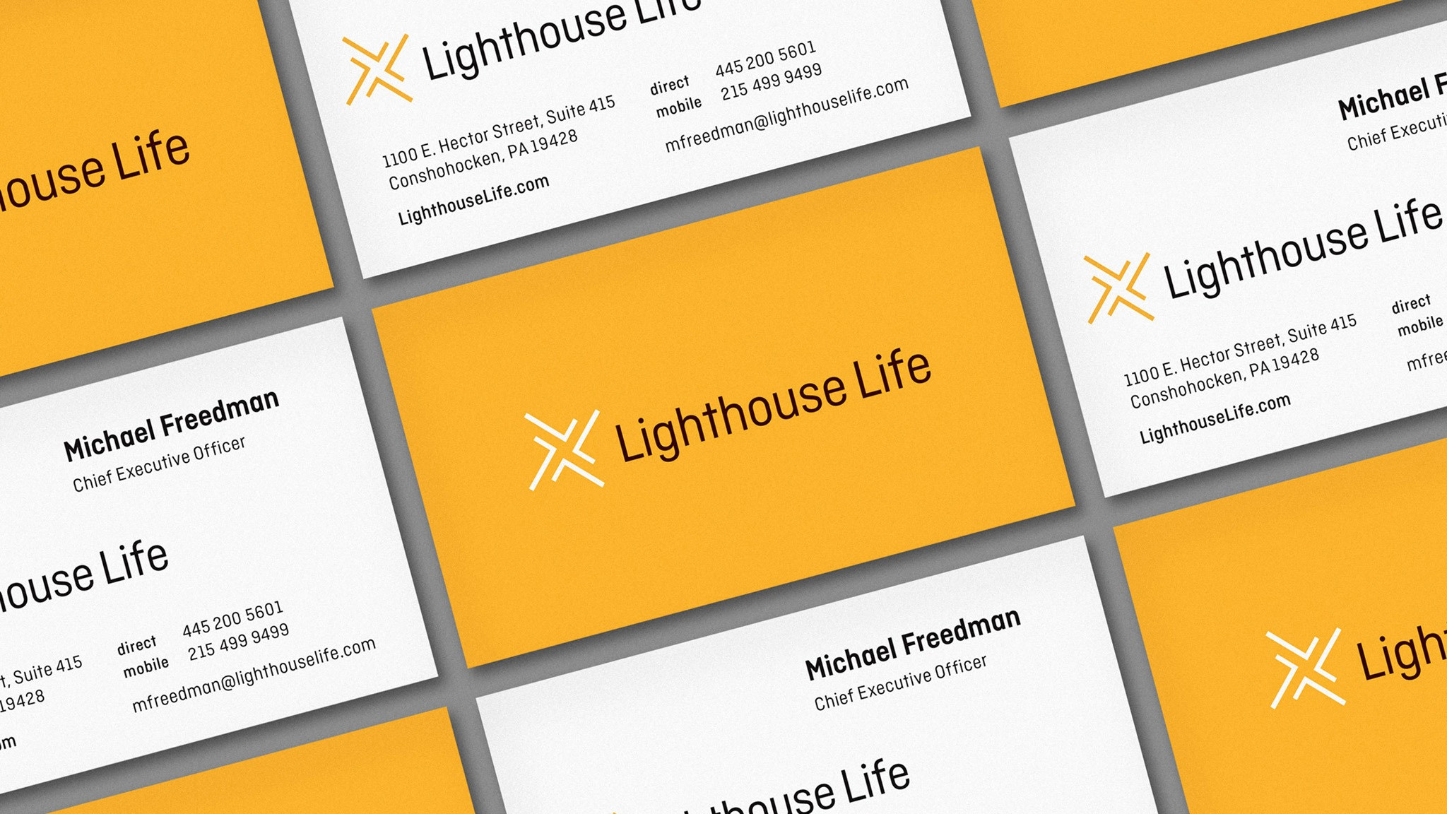 Lighthouse Life business cards