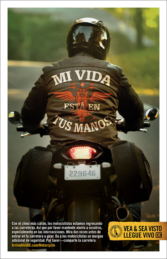 OHS Respect Your Ride outreach materials