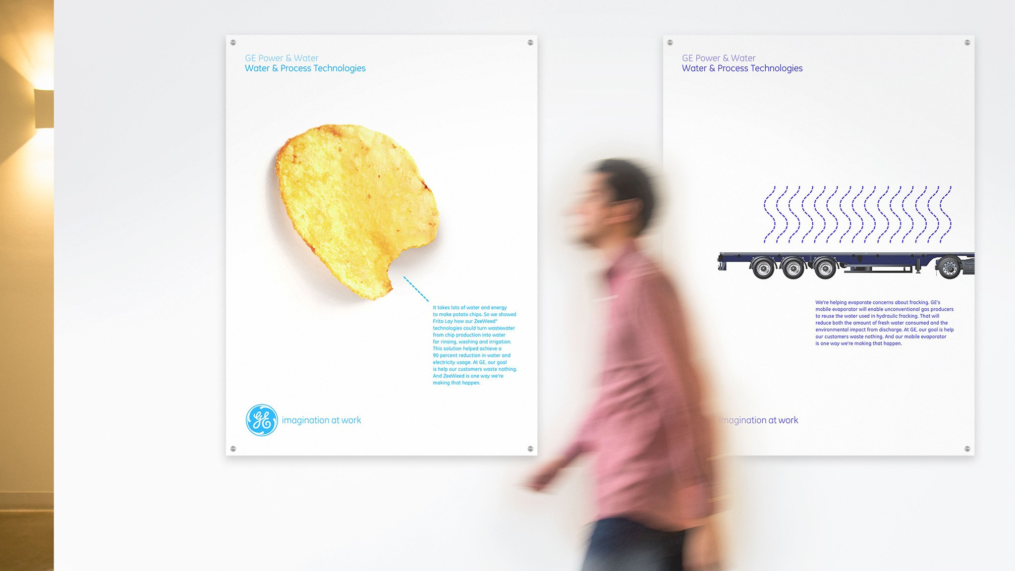 GE Water and Process Technologies posters