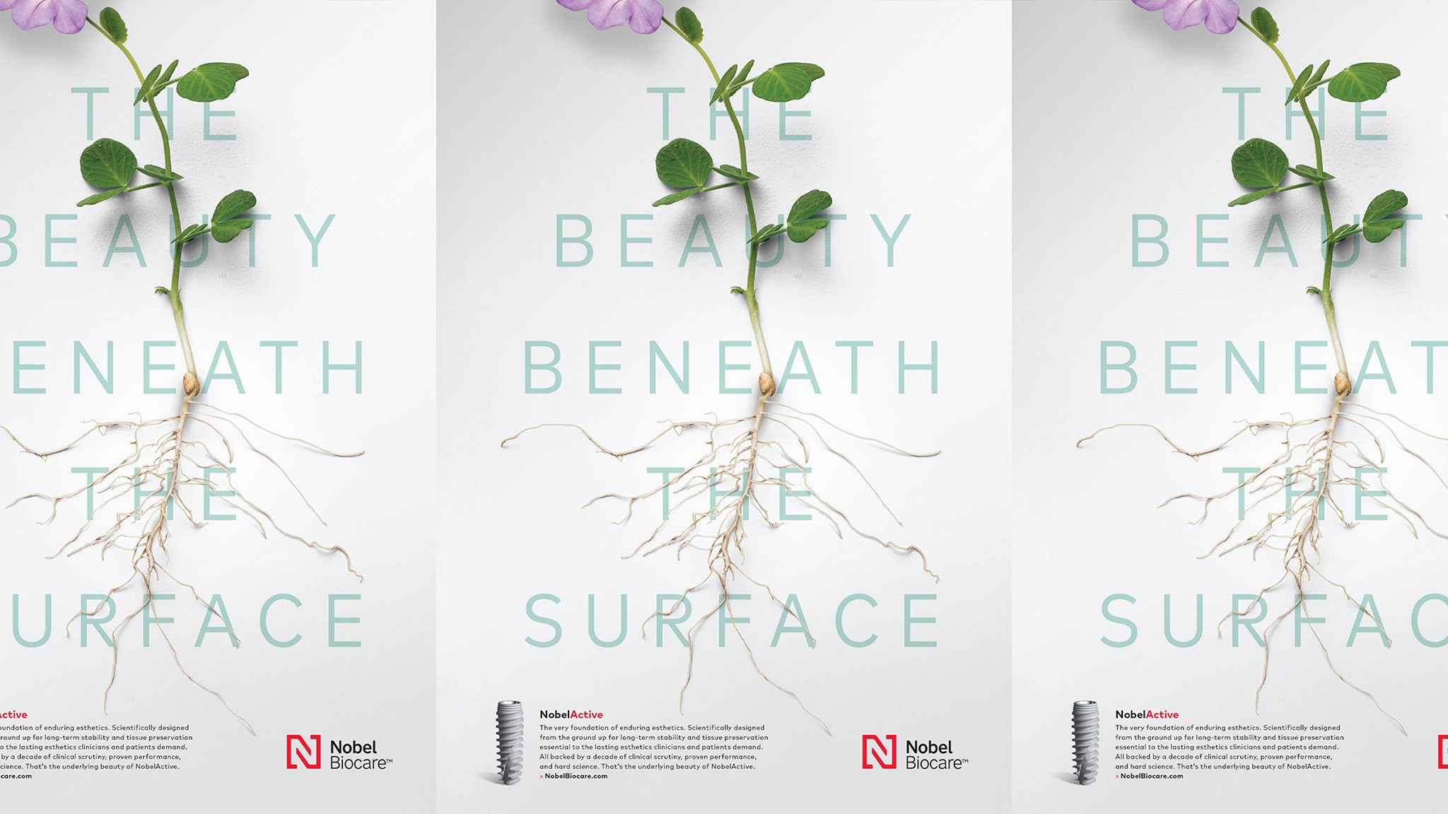 Nobel Biocare print ad