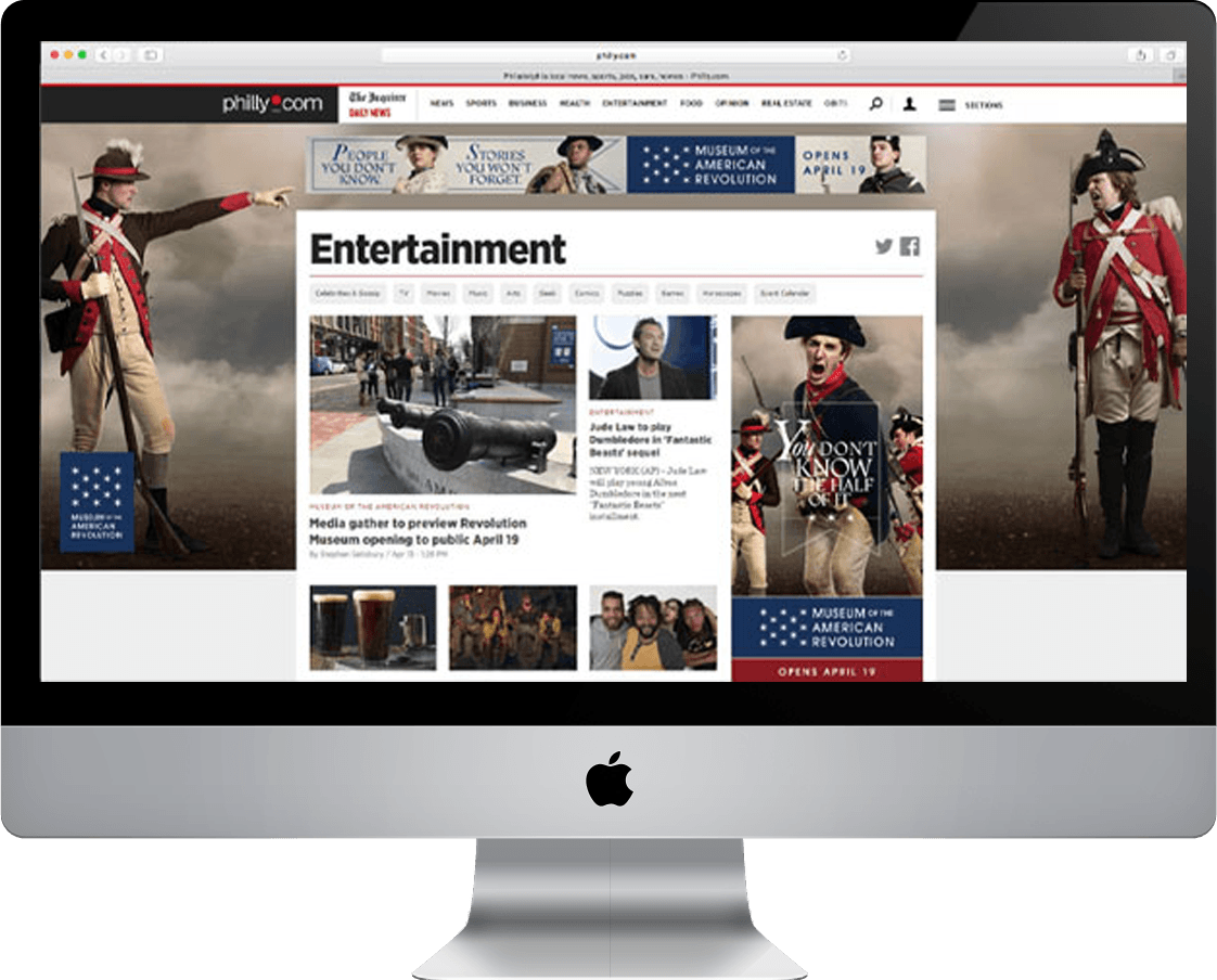 Website takeover - Desktop