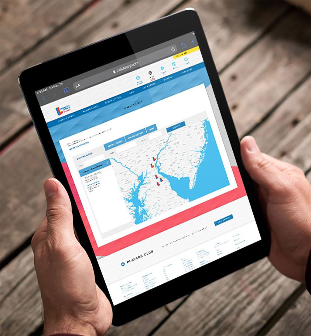 Delaware Lottery website